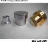 Sistema di rivestimento termico di vuoto di evaporazione dei cappucci dei cosmetici dell'ABS per rivestimento dell'oro di Chrome