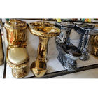 Macchina di rivestimento sanitaria ceramica durevole di vuoto dell'argento PVD dell'oro di Closestool del lavabo degli articoli di operazione facile