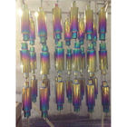 Macchina di rivestimento facile di vuoto di colore PVD dell'arcobaleno delle parti dell'acciaio inossidabile ss di operazione