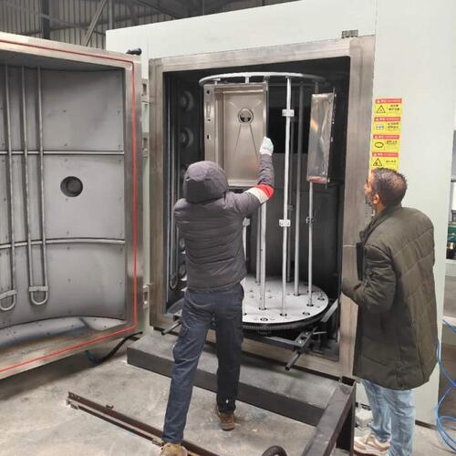 ultime notizie aziendali su La macchina di rivestimento PVD da 1800 mm è stata consegnata con successo in Algeria per la produzione di lavandini in acciaio inossidabile