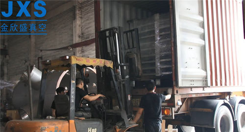ultime notizie aziendali su Macchina di rivestimento PVD per piastrelle ceramiche a vuoto JXS spedita in Iran