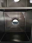 Porta d'ingresso verticale singola per macchina di rivestimento sottovuoto PVD per vasca d'acqua in acciaio inossidabile