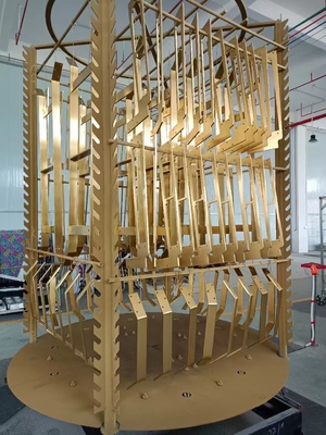 Accessorio hardware in acciaio inossidabile lucido e metallico Multi-Arc Ion Coating Machine For Gold