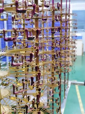 PVD Gold Titanium Gunmetal Coating Machine per porta asciugamani e scaffali