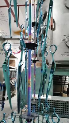 PVD Gold Titanium Gunmetal Coating Machine per porta asciugamani e scaffali