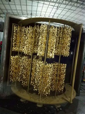 Macchina per rivestimento sottovuoto ceramico oro argento ad alta capacità produttiva