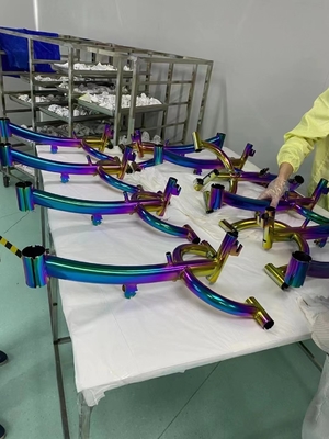 Sistema di deposizione PVD per mobili in acciaio inossidabile a carico anteriore verticale