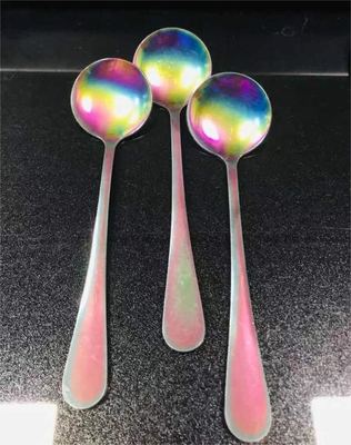 1 anno di garanzia Maniglia di porta in acciaio inossidabile Sistema di colorazione elettrica PVD