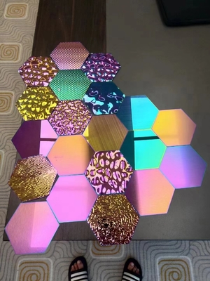 Macchina di rivestimento PVD ad alta efficienza in acciaio inossidabile multi-arco a colore arcobaleno