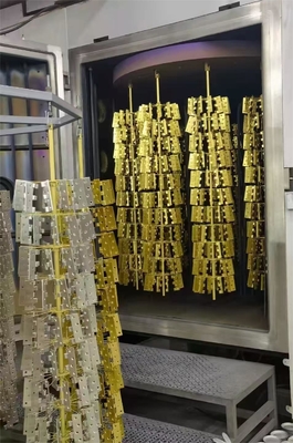 Macchine per la metallizzazione a vuoto di finiture metalliche in plastica a cromo
