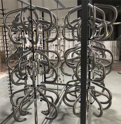 Macchine per la metallizzazione a vuoto di finiture metalliche in plastica a cromo