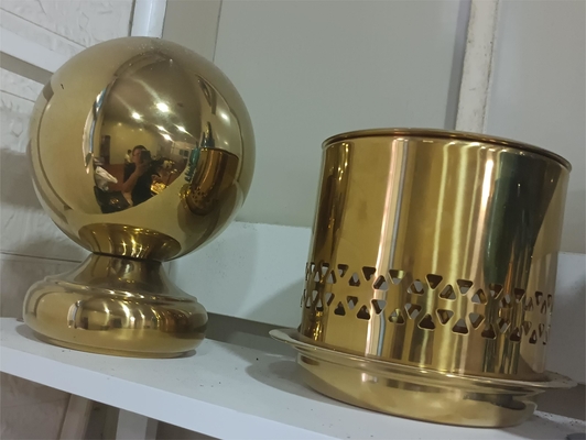 Macchina per rivestimento PVD in oro in acciaio inossidabile