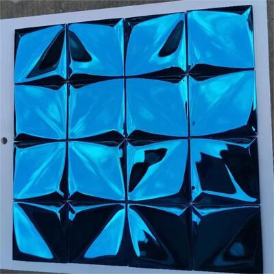 Macchina automatica per rivestimento PVD per rivestimenti decorativi a colori con forte adesione su mattoni di vetro