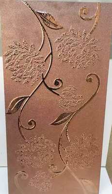 Piastrelle in PVD Champagne Gold e Rose Gold con rivestimento sottovuoto e colore brillante per applicazioni decorative