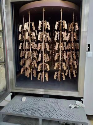 Macchina per rivestimento sottovuoto PVD con rivestimento anticorrosione, elevata resistenza all'usura e sistema di controllo completamente automatico per parti di serrature