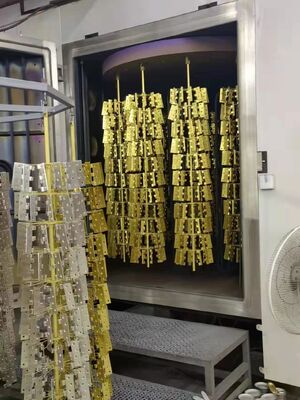 Macchina per rivestimento sottovuoto PVD con rivestimento anticorrosione, elevata resistenza all'usura e sistema di controllo completamente automatico per parti di serrature