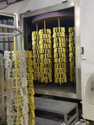 Apparecchiature di rivestimento a vuoto PVD per serrature di porte, rivestimento antirannatura e resistente agli graffi per l'hardware di sicurezza