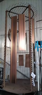 Macchina per rivestimento sottovuoto PVD di grande capacità con personalizzazione flessibile del colore e sistema di controllo completamente automatico