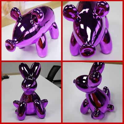Macchina di rivestimento a vuoto PVD UV stabile per ornamenti ceramici artigianali con colore iridescente personalizzabile