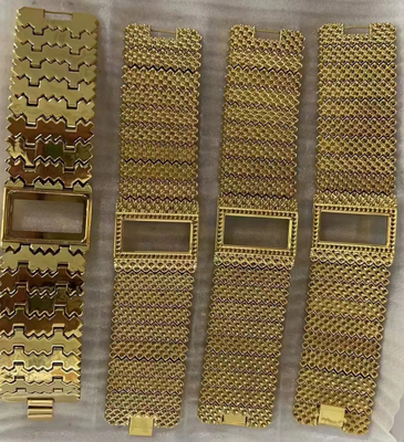 Macchina di rivestimento per ioni PVD per piccoli lotti per fasce di custodia di orologi con rivestimento antitarnico e finitura speculare ad alto lucido