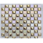 Attrezzatura del rivestimento di vuoto dello ione PVD dell'arco del multi mosaico di vetro di colori di grande capacità multi per l'oro d'argento dorato di Rosa