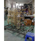 Produttore di macchinari di cristallo di vetro su misura del rivestimento di vuoto dello ione PVD dell'arco della cristalleria di dimensione multi