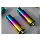 Macchina di rivestimento di titanio rispettosa dell'ambiente del nitruro del tubo di scarico dell'acciaio inossidabile PVD per colore blu dell'arcobaleno