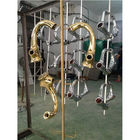 Sistema di rivestimento in lega di zinco d'ottone di vuoto di colore PVD dell'oro del rubinetto del rubinetto di acqua di grande capacità