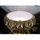 Macchina di rivestimento durevole di vuoto dell'oro PVD di Rosa dell'argento dell'oro della piastrella di ceramica di alta efficienza