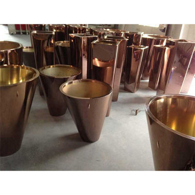 Macchina per rivestimento sottovuoto PVD in oro rosa