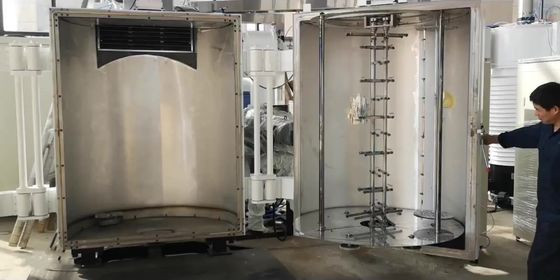 Macchina di rivestimento di vuoto di 2 Front Open Doors Plastic Evaporation