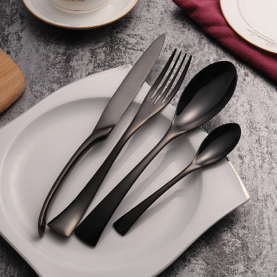 In acciaio inossidabile SS utensili da tavola utensili da cucina utensili da cucina utensili da cucina utensili per rivestimento a vuoto in titanio