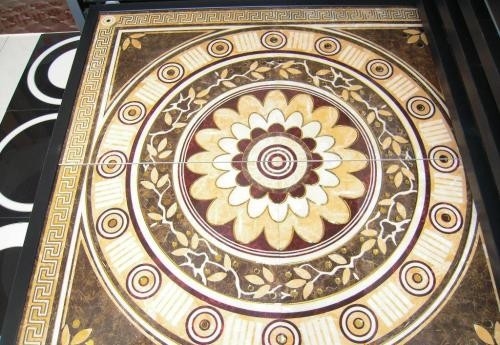 Dispositivi decorativi Piastrelle da pavimento di colore dorato PVD Macchina di rivestimento a vuoto/macchina di rivestimento in ceramica