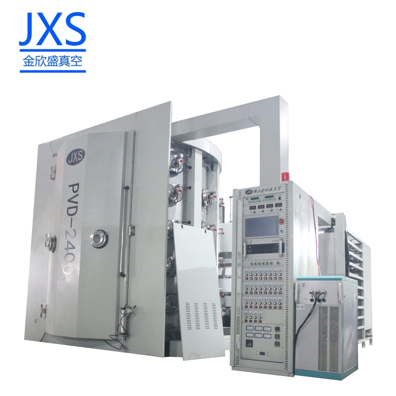 FoShan JXS macchina per rivestimento a vuoto di stoviglie forchette coltelli cucchiai rubinetti impianto di metallizzazione a vuoto