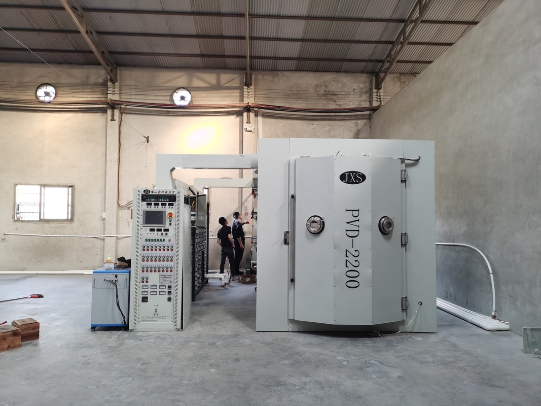 Macchina di rivestimento PVD in oro in titanio a grande potenza con maniglia di porta in acciaio inossidabile