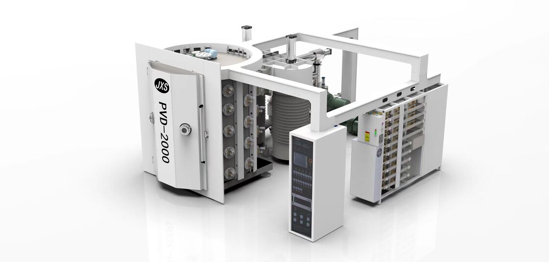 Macchina per rivestimento sottovuoto PVD con rivestimento anticorrosione, elevata resistenza all'usura e sistema di controllo completamente automatico per parti di serrature