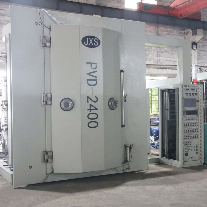 Macchina per rivestimento PVD multicolore personalizzata con controllo automatico completo e 1 anno di garanzia per il miglioramento della superficie della ruota automatica