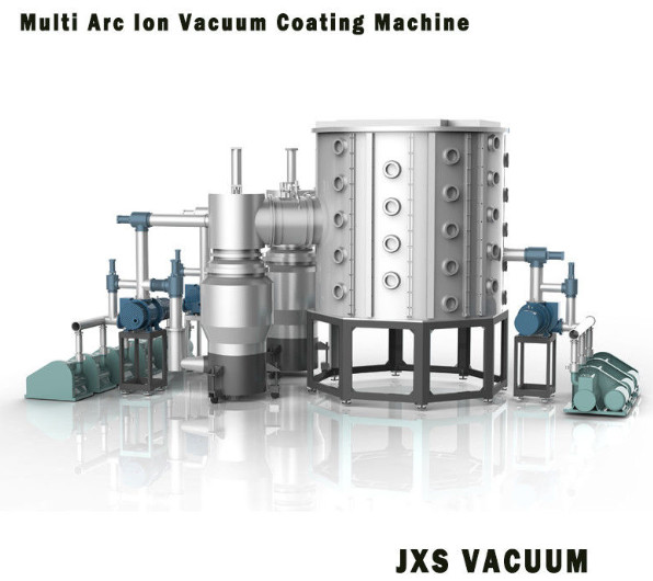 Macchina di rivestimento di vuoto di colore PVD del nero dell'oro di Rosa dell'oro del piatto dello strato dell'acciaio inossidabile di alta efficienza