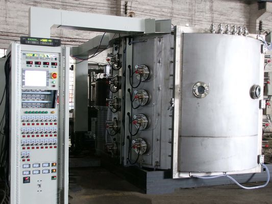Un buon prezzo. Macchina di rivestimento a vuoto PVD a colore oro automatico professionale per utensili da tavola in linea