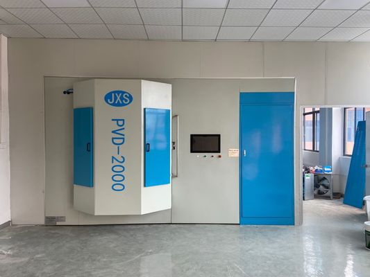 Macchina per rivestimento PVD sottovuoto in acciaio inossidabile ad alta capacità e a risparmio energetico per prodotti decorativi