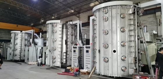 Un buon prezzo. Macchina di rivestimento a vuoto PVD completamente automatica con camera a vuoto su misura e garanzia di 1 anno in linea