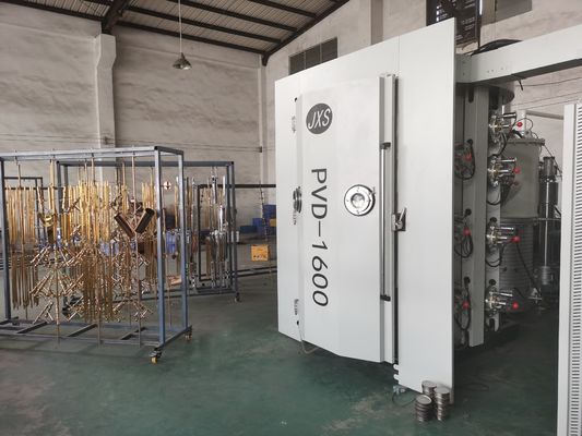 Un buon prezzo. Foshan JXS macchina di rivestimento a pellicola sottile per evaporazione a vuoto per rosa d'oro blu grigio nero colore in linea