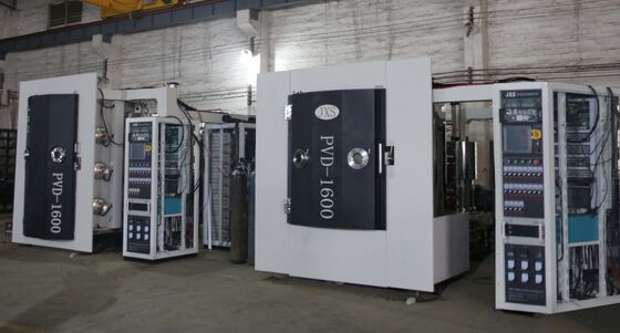 Un buon prezzo. Macchine per rivestimento a vuoto PVD con rivestimento uniforme a controllo completamente automatico e camera in acciaio inossidabile in linea