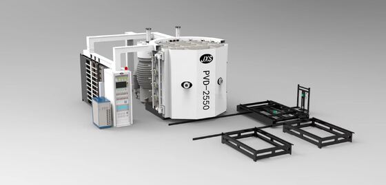 Macchina per rivestimento sottovuoto PVD per ferramenta sanitaria pesante con facile pulizia resistente alle impronte digitali e controllo completamente automatico