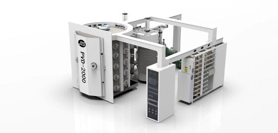 Un buon prezzo. Macchina per rivestimento sottovuoto PVD con rivestimento anticorrosione, elevata resistenza all'usura e sistema di controllo completamente automatico per parti di serrature in linea