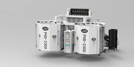Un buon prezzo. Macchina per rivestimento PVD antigraffio con produzione ad alta efficienza e sistema di controllo completamente automatico per gioielli in linea