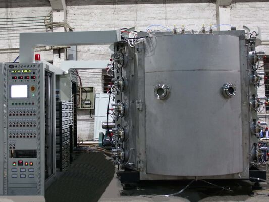 Un buon prezzo. Macchina di rivestimento PVD ad alta durezza con sistema di fissaggio a rotazione di precisione e controllo automatico completo per utensili in acciaio inossidabile in linea