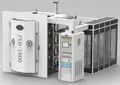 Un buon prezzo. Macchina di rivestimento PVD metallico brillante con processo di deposizione delicato e controllo automatico completo per artigianato ceramico in linea