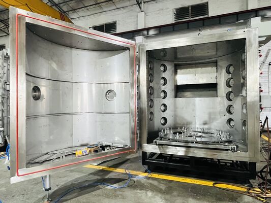 Un buon prezzo. Macchina di rivestimento PVD a sputtering a magnetron multi-arco per accessori di orologi di lusso impermeabili a graffi in linea