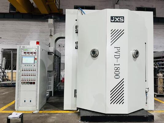 Macchina per rivestimento PVD ad alta lucentezza per tazze da tè in ceramica con sistema di controllo completamente automatico